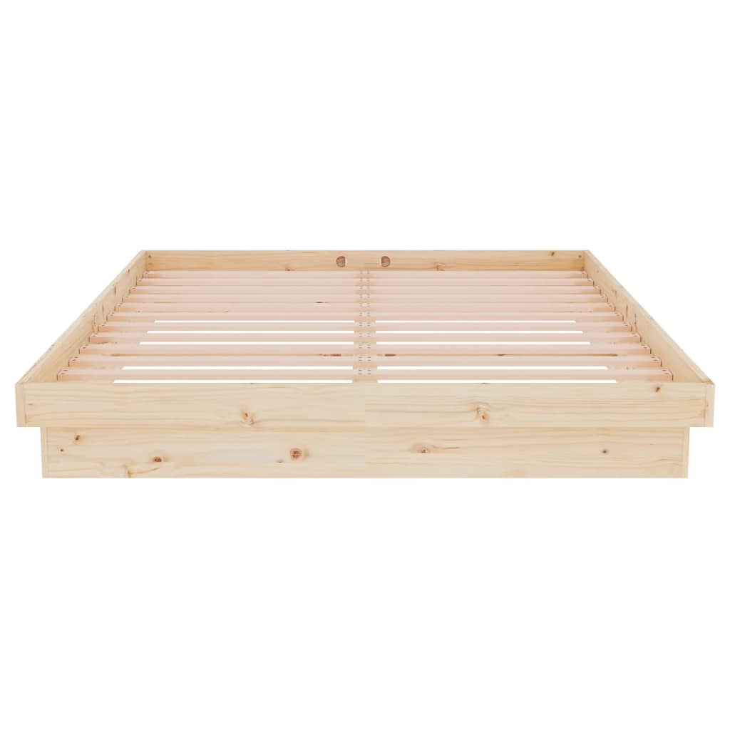 Πλαίσιο Κρεβατιού 140 x 200 εκ. από Μασίφ Ξύλο - Pakobazaar