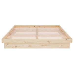Πλαίσιο Κρεβατιού 140 x 200 εκ. από Μασίφ Ξύλο - Pakobazaar