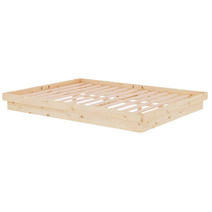 Πλαίσιο Κρεβατιού 150 x 200 εκ. Μασίφ Ξύλο King Size
