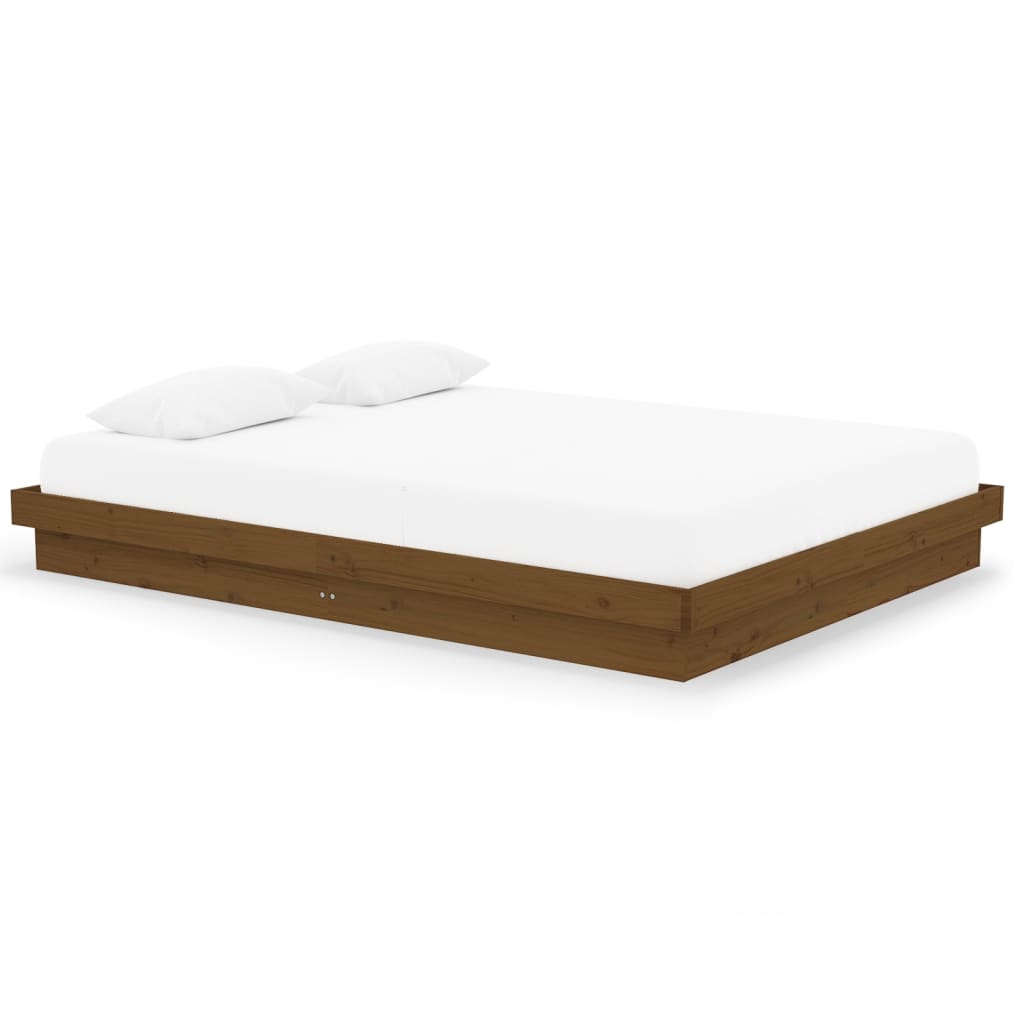 Πλαίσιο Κρεβατιού Μελί 150 x 200 εκ. Μασίφ Ξύλο King Size - Pakobazaar