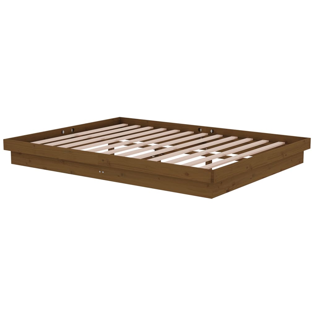 Πλαίσιο Κρεβατιού Μελί 150 x 200 εκ. Μασίφ Ξύλο King Size - Pakobazaar