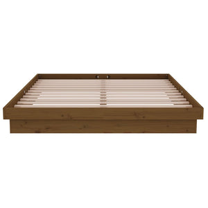 Πλαίσιο Κρεβατιού Μελί 150 x 200 εκ. Μασίφ Ξύλο King Size - Pakobazaar