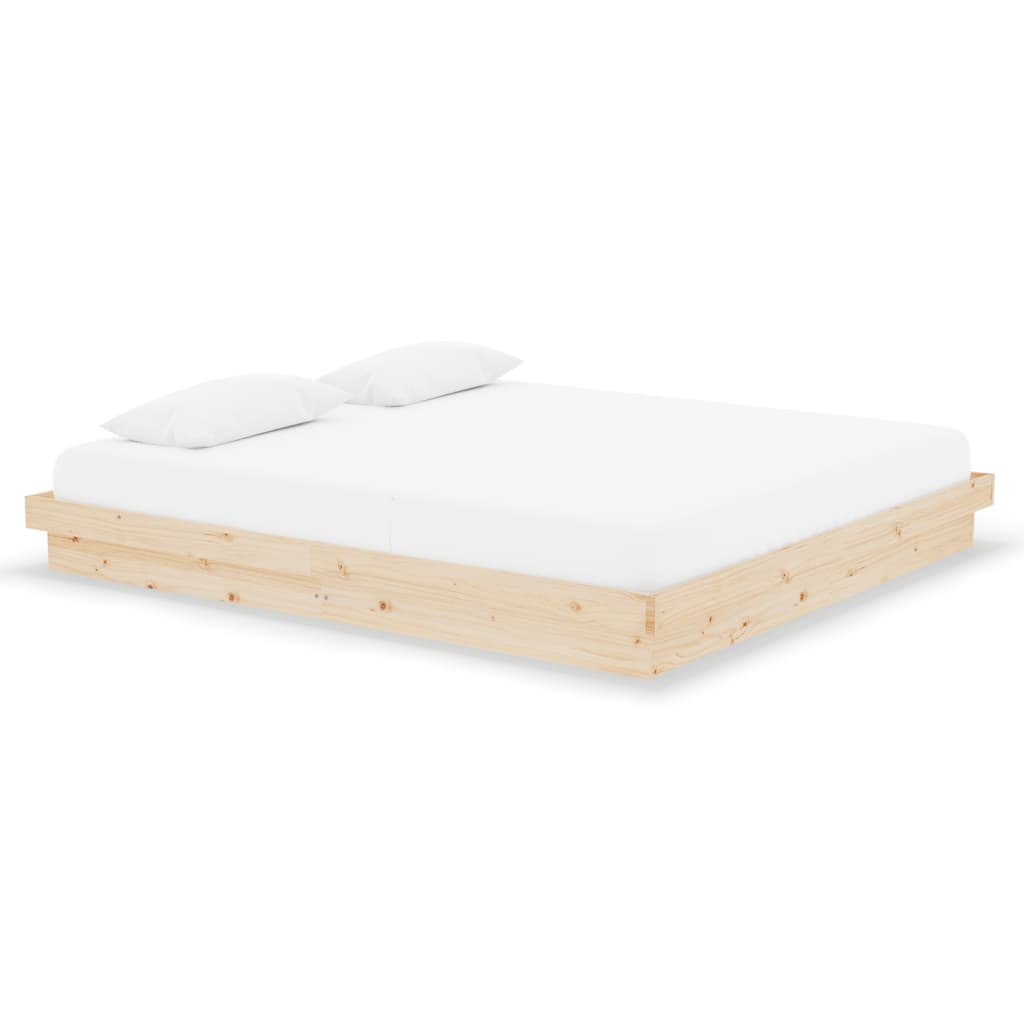 Πλαίσιο Κρεβατιού 180 x 200 εκ. Μασίφ Ξύλο Super King Size