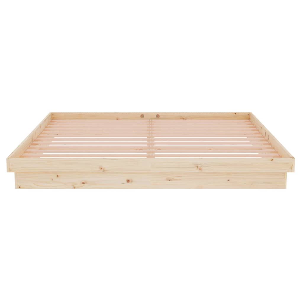 Πλαίσιο Κρεβατιού 180 x 200 εκ. Μασίφ Ξύλο Super King Size