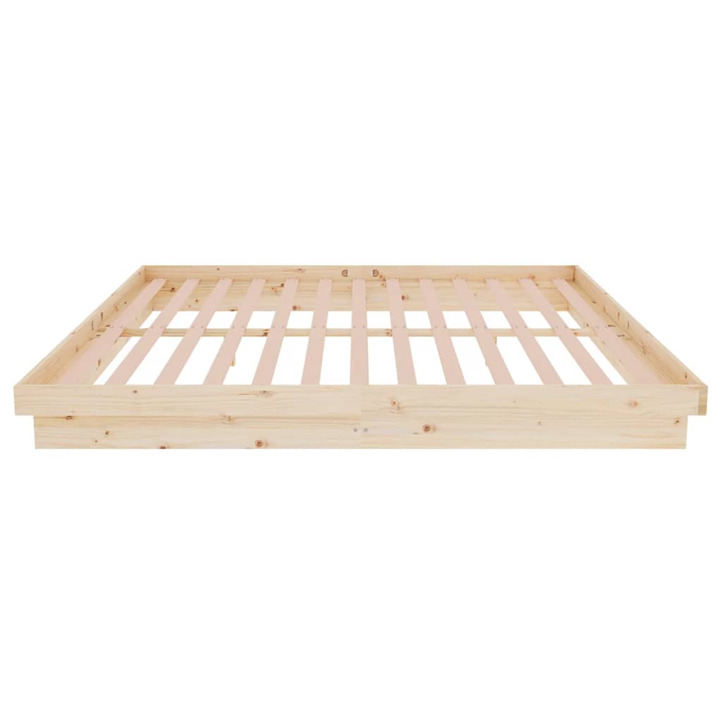 Πλαίσιο Κρεβατιού 180 x 200 εκ. Μασίφ Ξύλο Super King Size