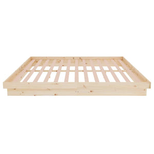 Πλαίσιο Κρεβατιού 180 x 200 εκ. Μασίφ Ξύλο Super King Size