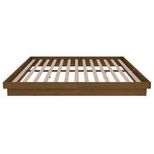 Πλαίσιο Κρεβατιού Μελί 180 x 200 εκ. Μασίφ Ξύλο Super King