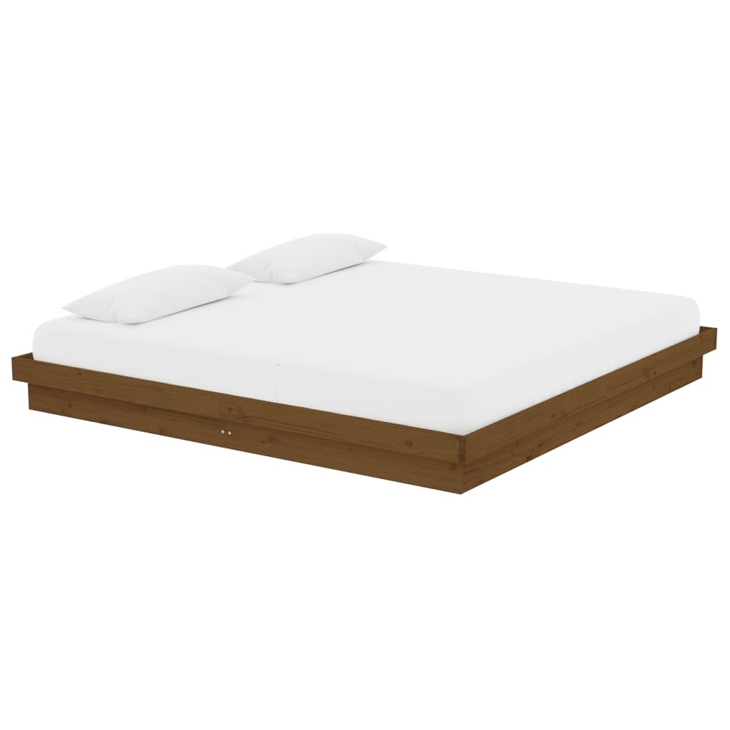 Πλαίσιο Κρεβατιού 200 x 200 εκ. από Μασίφ Ξύλο