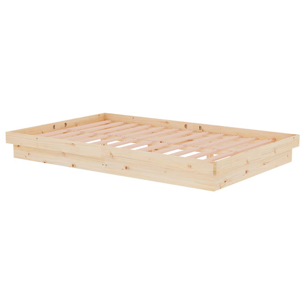 Πλαίσιο Κρεβατιού 120 x 190 εκ. από Μασίφ Ξύλο Small Double