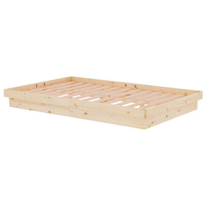 Πλαίσιο Κρεβατιού 120 x 190 εκ. από Μασίφ Ξύλο Small Double
