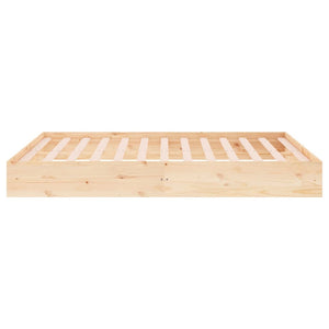 Πλαίσιο Κρεβατιού 180 x 200 εκ. Μασίφ Ξύλο Super King Size