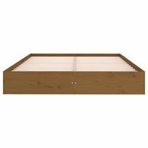 Πλαίσιο Κρεβατιού Μελί 180 x 200 εκ. Μασίφ Ξύλο Super King
