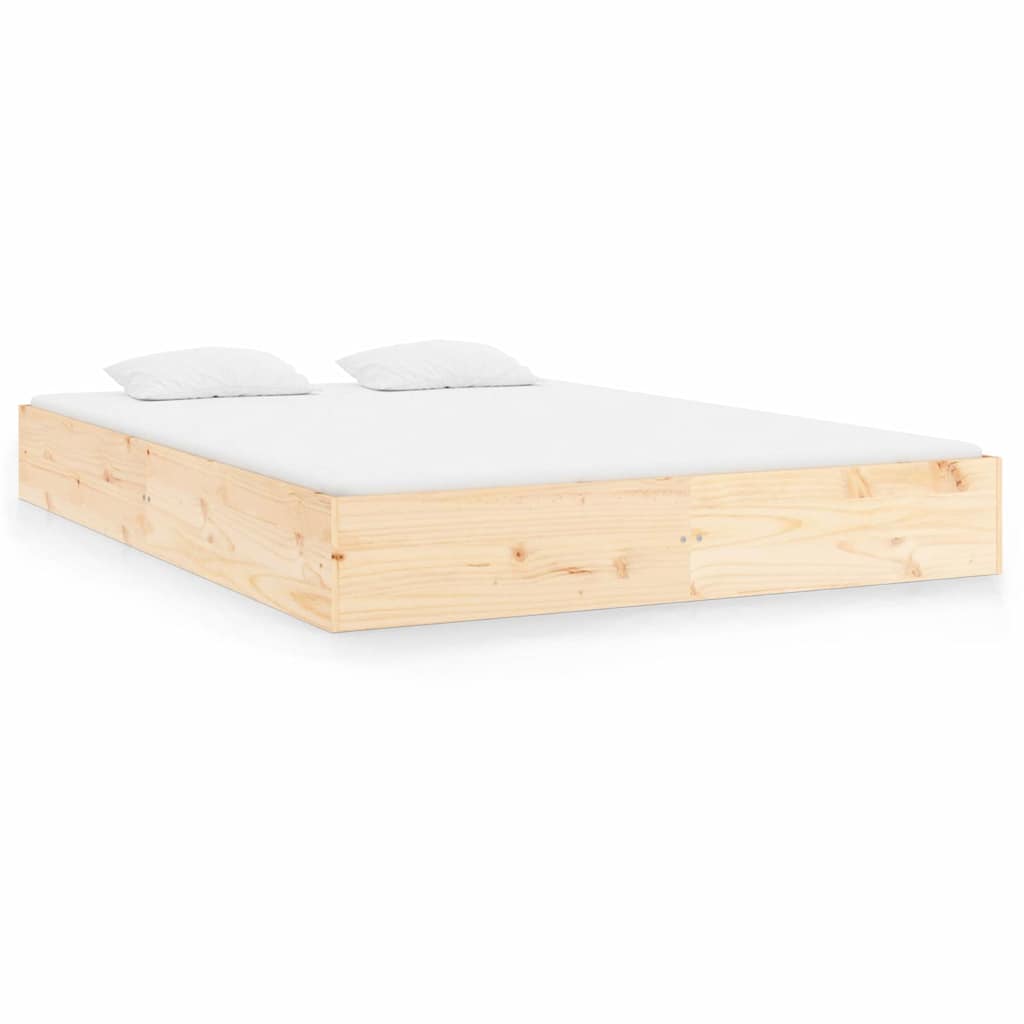 Πλαίσιο Κρεβατιού 150 x 200 εκ. Μασίφ Ξύλο King Size - Pakobazaar