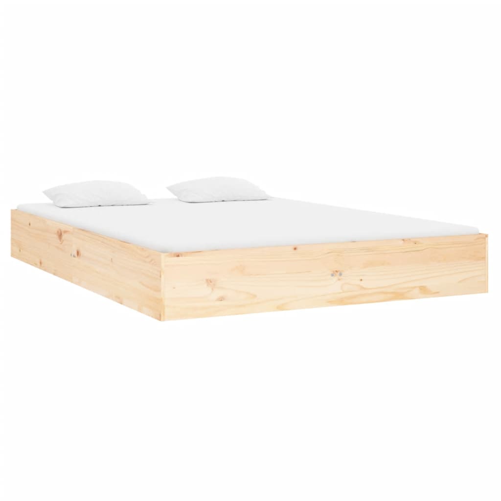 Πλαίσιο Κρεβατιού 120 x 190 εκ. από Μασίφ Ξύλο Small Double