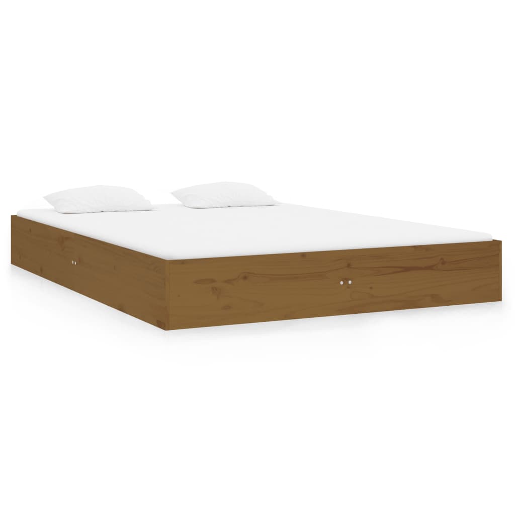 Πλαίσιο Κρεβατιού Μελί 120x190 εκ. Μασίφ Ξύλο Small Double - Pakobazaar