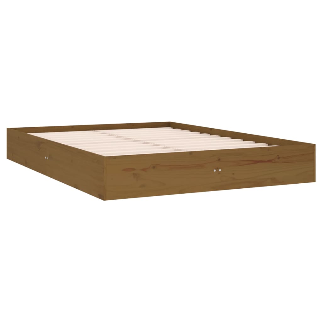 Πλαίσιο Κρεβατιού Μελί 120x190 εκ. Μασίφ Ξύλο Small Double - Pakobazaar