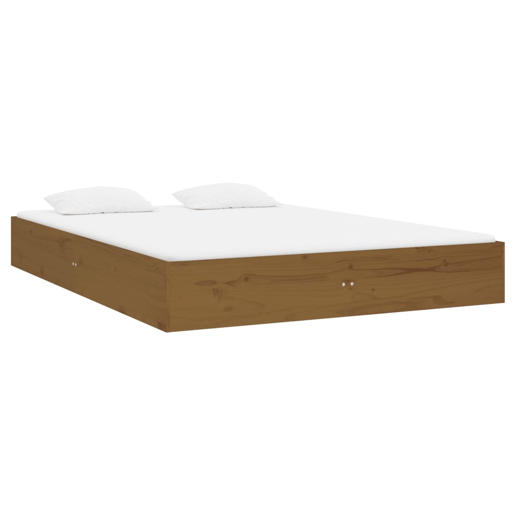 Πλαίσιο Κρεβατιού Μελί 120x190 εκ. Μασίφ Ξύλο Small Double - Pakobazaar
