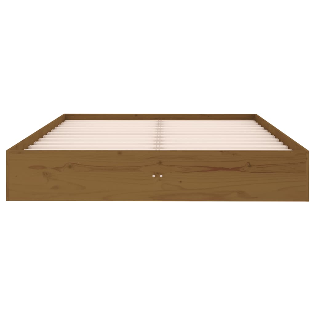 Πλαίσιο Κρεβατιού Μελί 120x190 εκ. Μασίφ Ξύλο Small Double - Pakobazaar