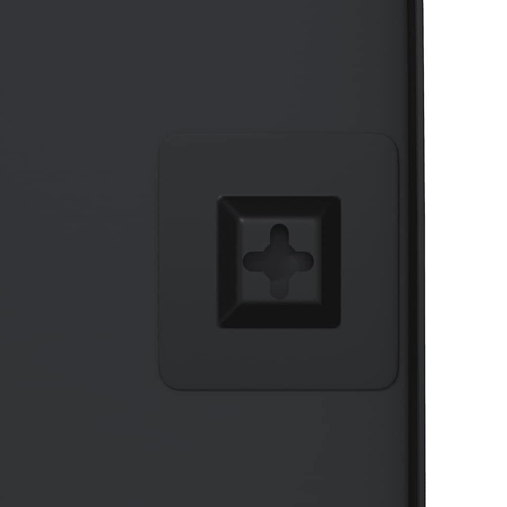 Καθρέφτης Επιτοίχιος Ορθογώνιος Μαύρος 40x60 εκ. - Pakobazaar