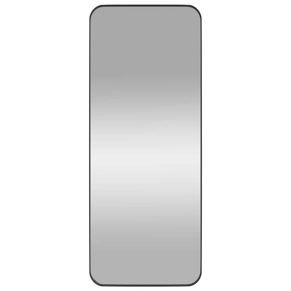 Καθρέφτης Επιτοίχιος Ορθογώνιος Μαύρος 40x100 εκ. - Pakobazaar