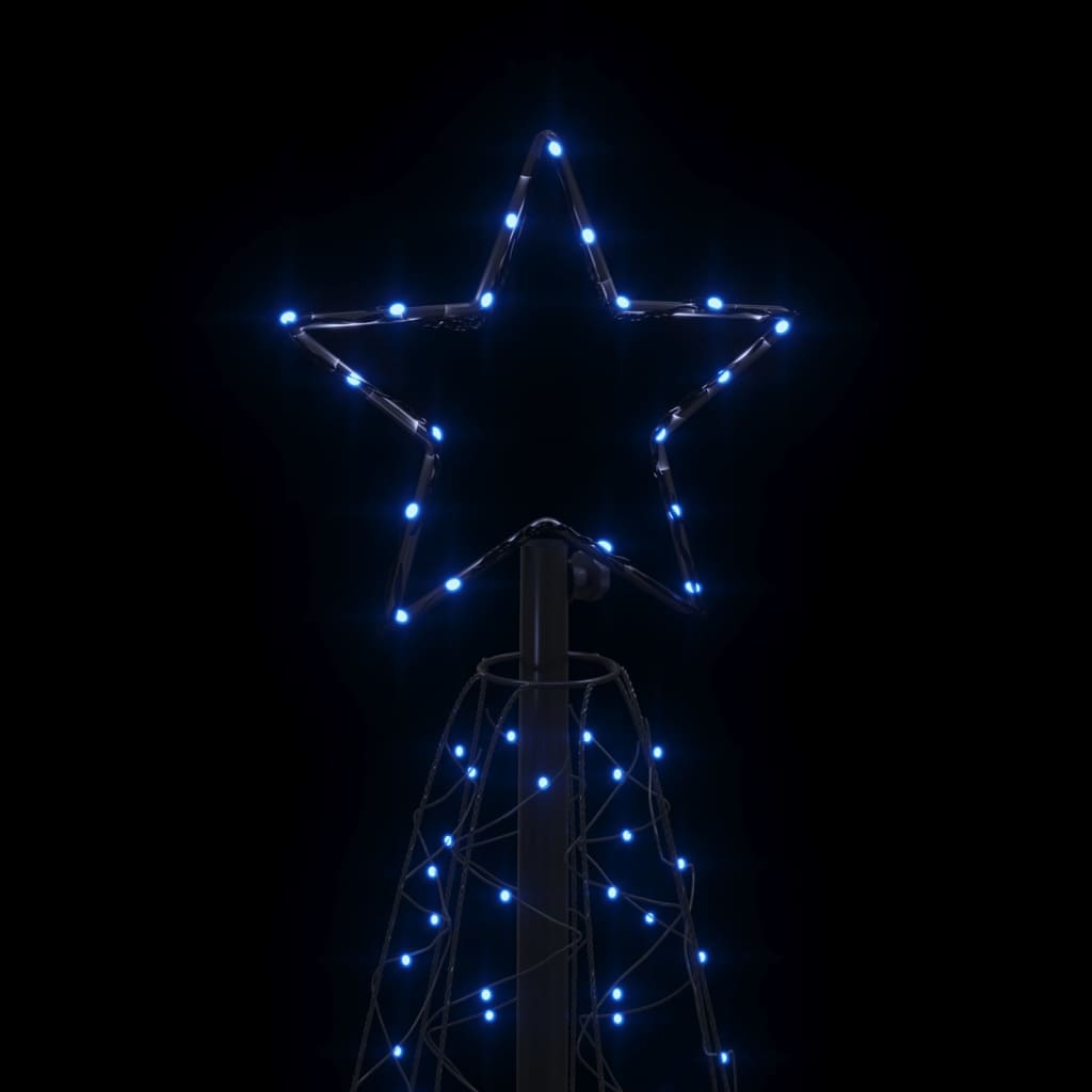 Χριστουγεννιάτικο Δέντρο Κώνος 200 LED Μπλε 70 x 180 εκ.