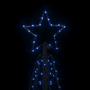 Χριστουγεννιάτικο Δέντρο Κώνος 200 LED Μπλε 70 x 180 εκ.