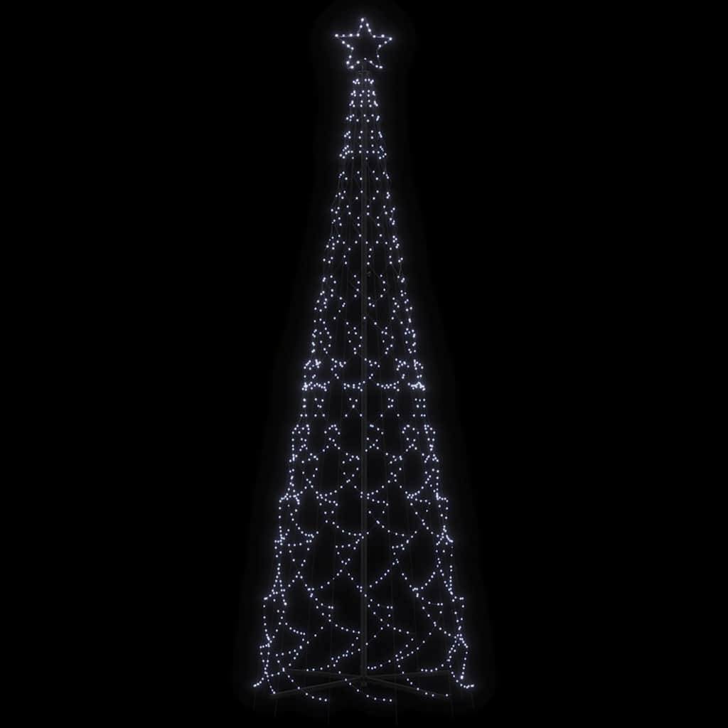 Χριστουγεννιάτικο Δέντρο Κώνος 500 LED Ψυχρό Λευκό 100x300 εκ.