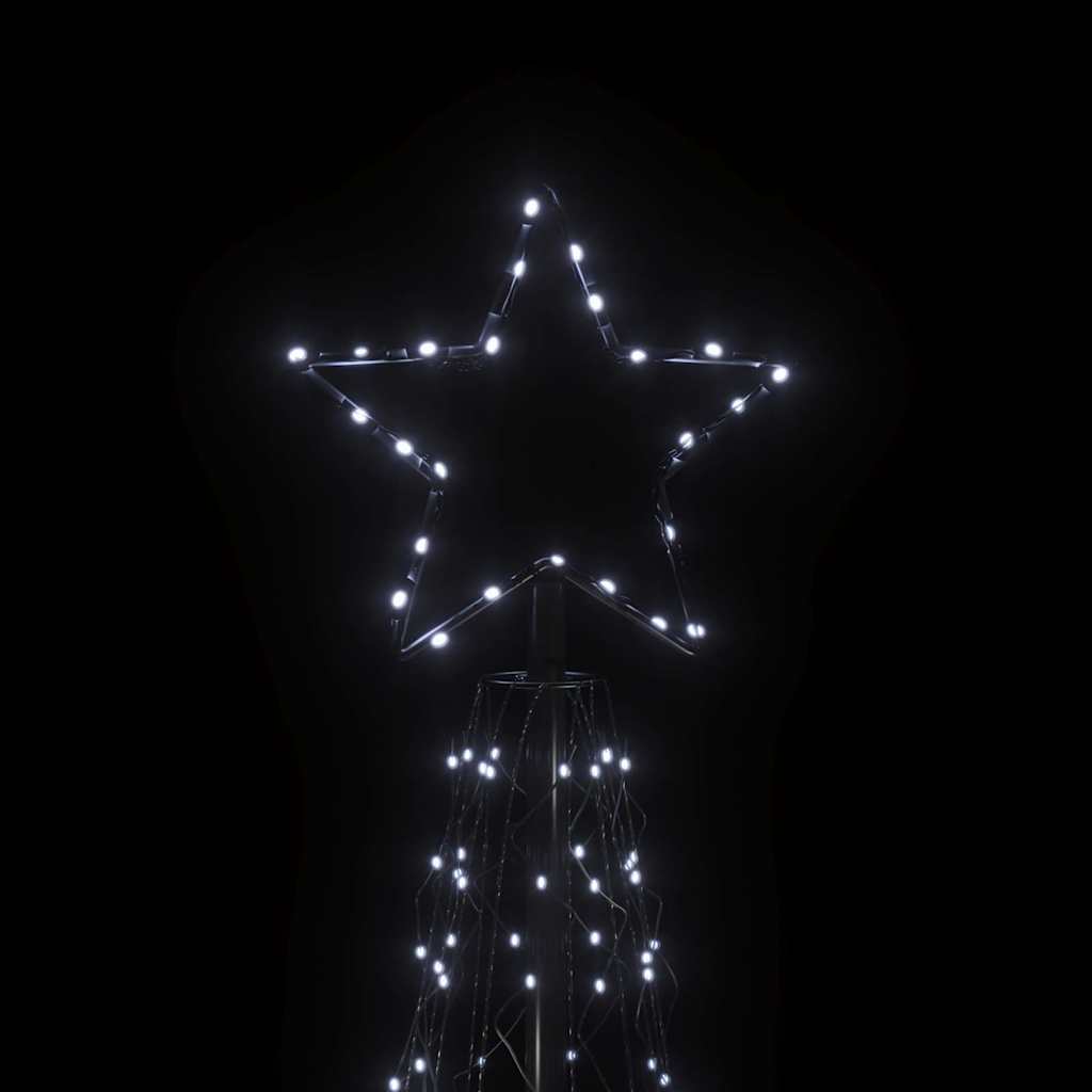 Χριστουγεννιάτικο Δέντρο Κώνος 500 LED Ψυχρό Λευκό 100x300 εκ.