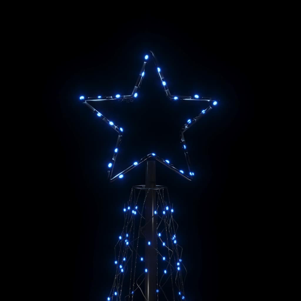 Χριστουγεννιάτικο Δέντρο Κώνος 500 LED Μπλε 100 x 300 εκ.