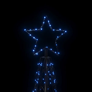Χριστουγεννιάτικο Δέντρο Κώνος 500 LED Μπλε 100 x 300 εκ.