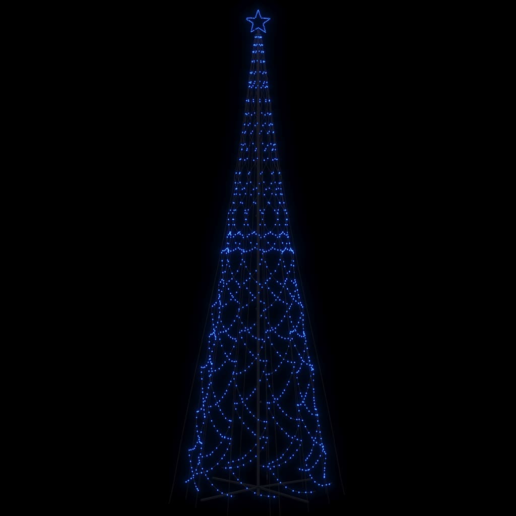Χριστουγεννιάτικο Δέντρο Κώνος 3000 LED Μπλε 230 x 800 εκ.