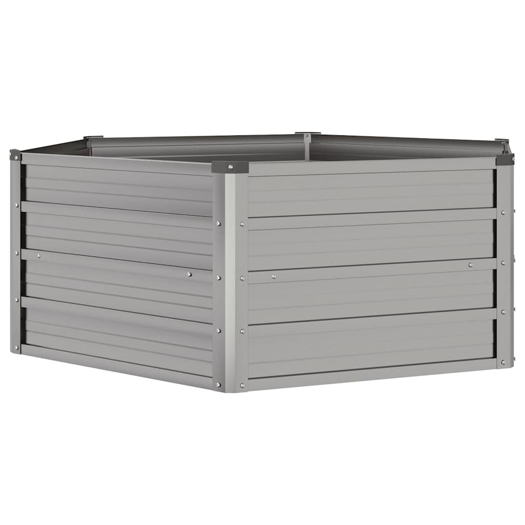 Ζαρντινιέρα Σκουριασμένο 129x129x45 εκ. Ατσάλι Σκληρυθέν Αέρα - PAKOBAZAAR