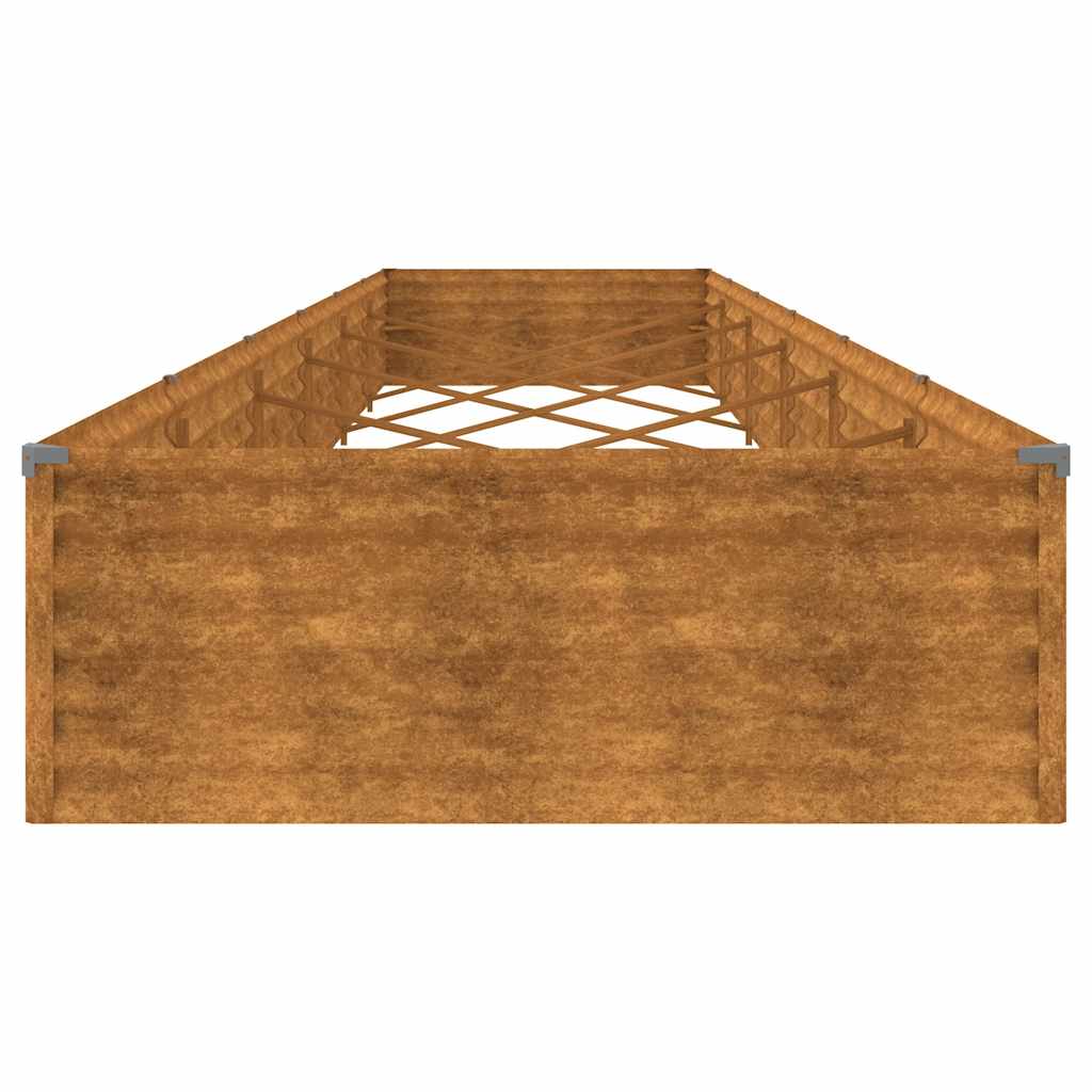 Ζαρντινιέρα 579 x 100 x 36 εκ. από Ατσάλι Σκληρυθέν στον Αέρα