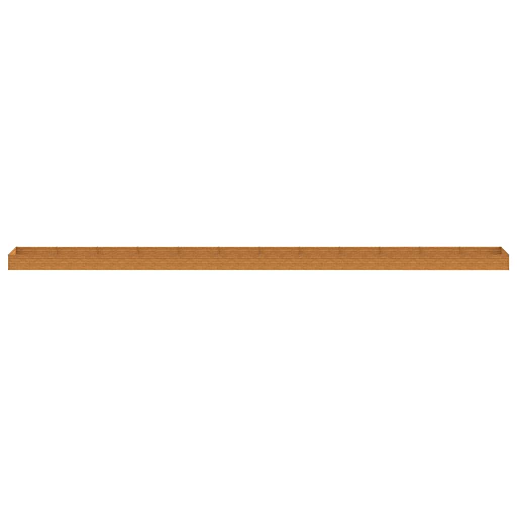 Ζαρντινιέρα 1150 x 100 x 36 εκ. από Ατσάλι Σκληρυθέν στον Αέρα - PAKOBAZAAR