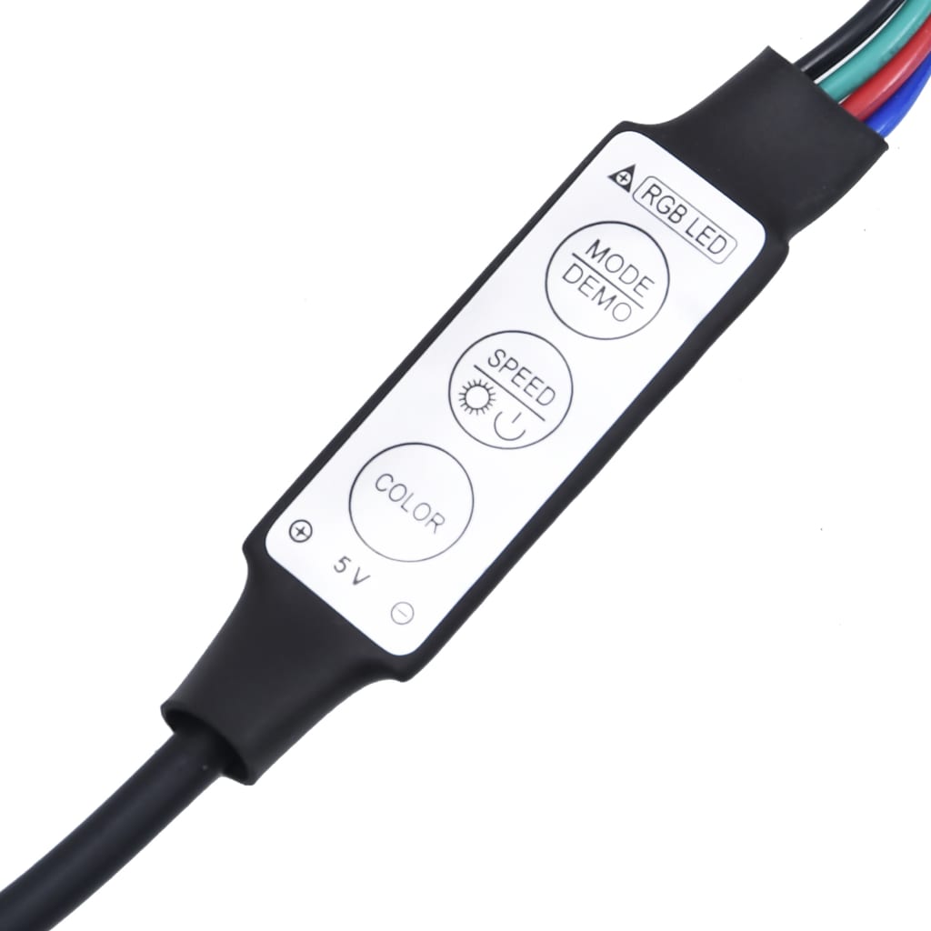 Πλαίσιο Κρεβατιού LED Γκρι 180x200 εκ. Super King Size Ξύλο