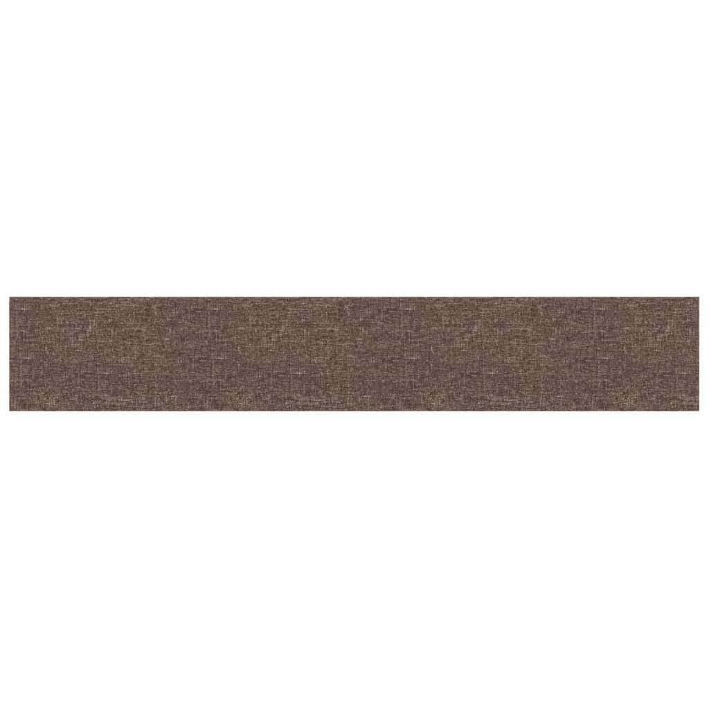 Πάνελ Τοίχου 12 τεμ. Taupe 90 x 15 εκ. 1,62 μ Υφασμα - Pakobazaar