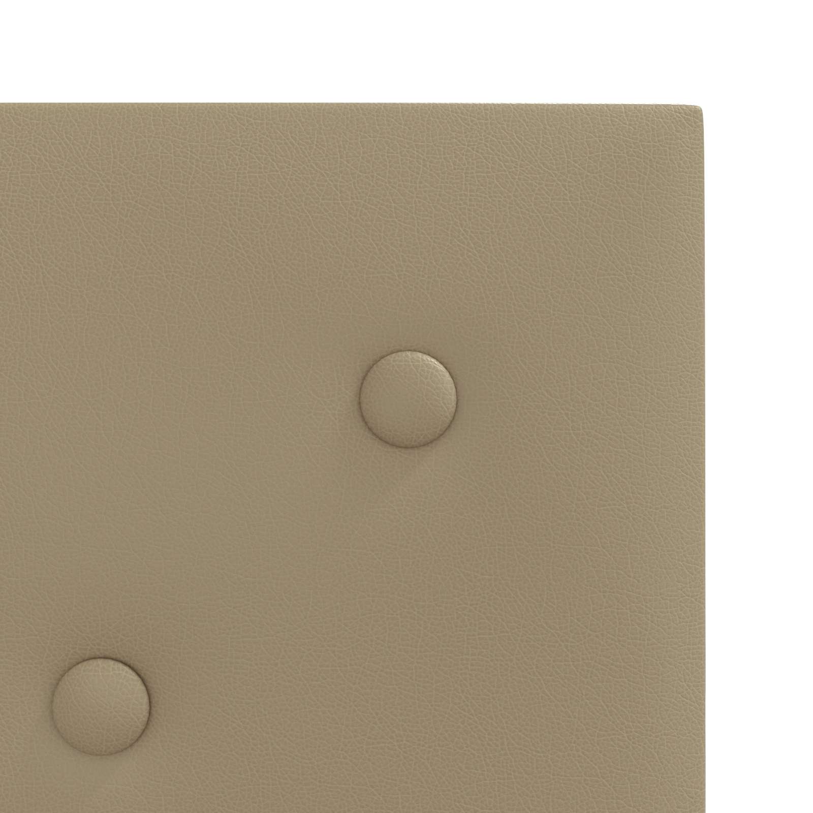 Κεφαλάρι Τοίχου 12 pcs Καπουτσίνο 30 x 30 cm Τεχνητό Δέρμα - Pakobazaar