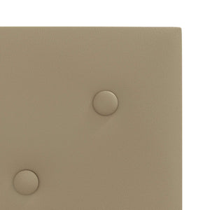 Κεφαλάρι Τοίχου 12 pcs Καπουτσίνο 30 x 30 cm Τεχνητό Δέρμα - Pakobazaar