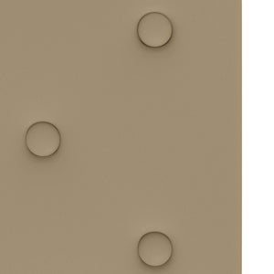 Κεφαλάρι Τοίχου 12 pcs Καπουτσίνο 90 x 30 cm Τεχνητό Δέρμα - Pakobazaar