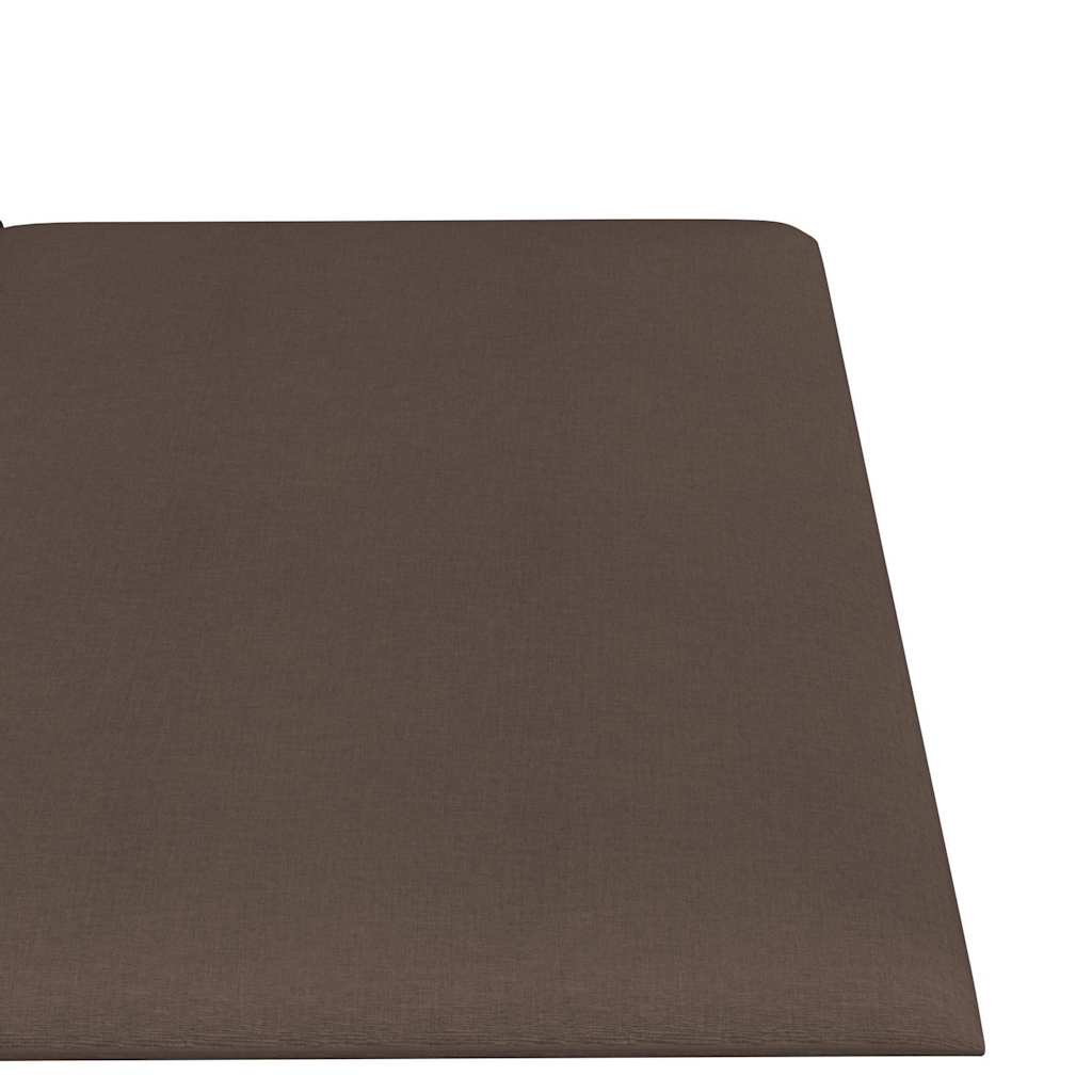 Πάνελ Τοίχου 12 τεμ. Taupe 60 x 15 εκ. 1,08 μ² Υφασμάτινα - Pakobazaar