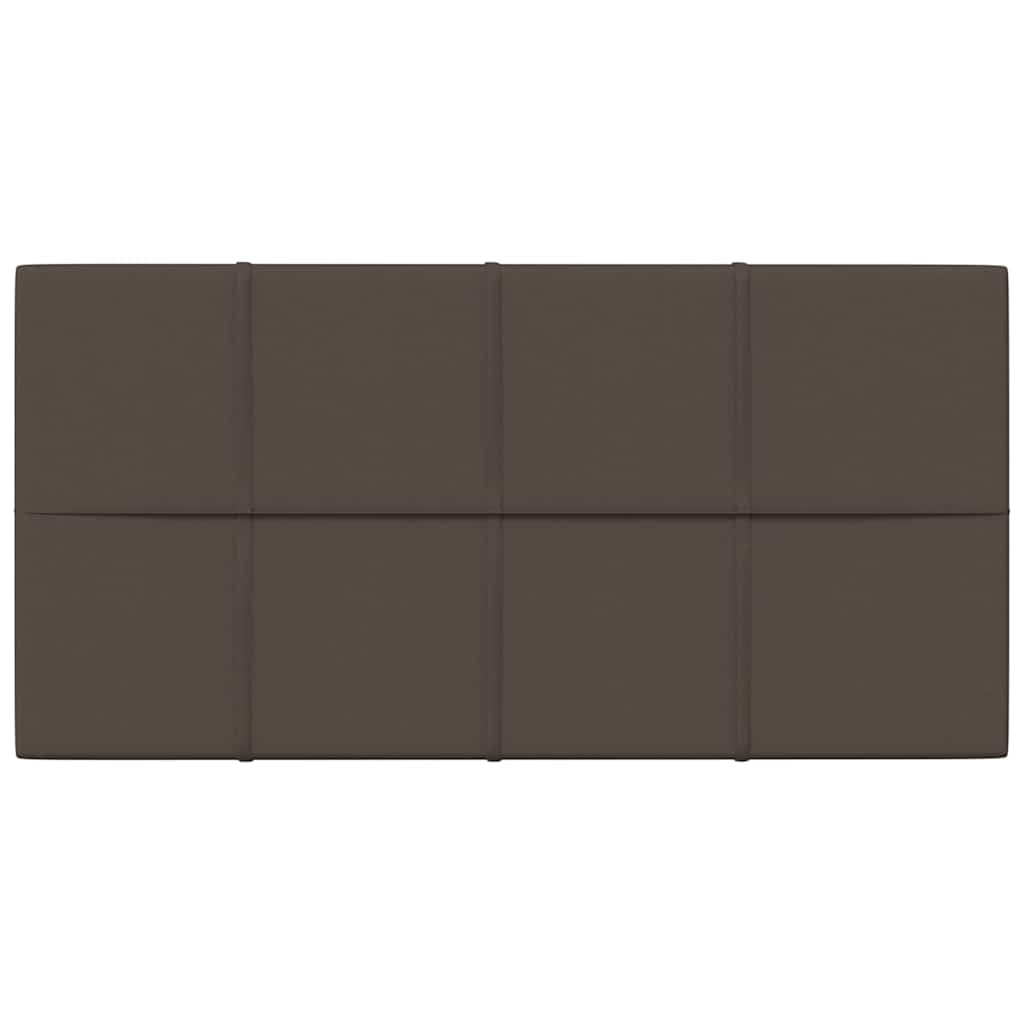 Πάνελ Τοίχου 12 τεμ. Taupe 60x30 εκ. 2,16 μ² Υφασμάτινα