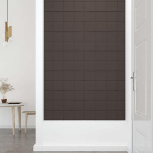 Πάνελ Τοίχου 12 τεμ. Taupe 60x30 εκ. 2,16 μ² Υφασμάτινα