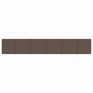 Πάνελ Τοίχου 12 τεμ. Taupe 90 x 15 εκ. 1,62 μ Υφασμα - Pakobazaar