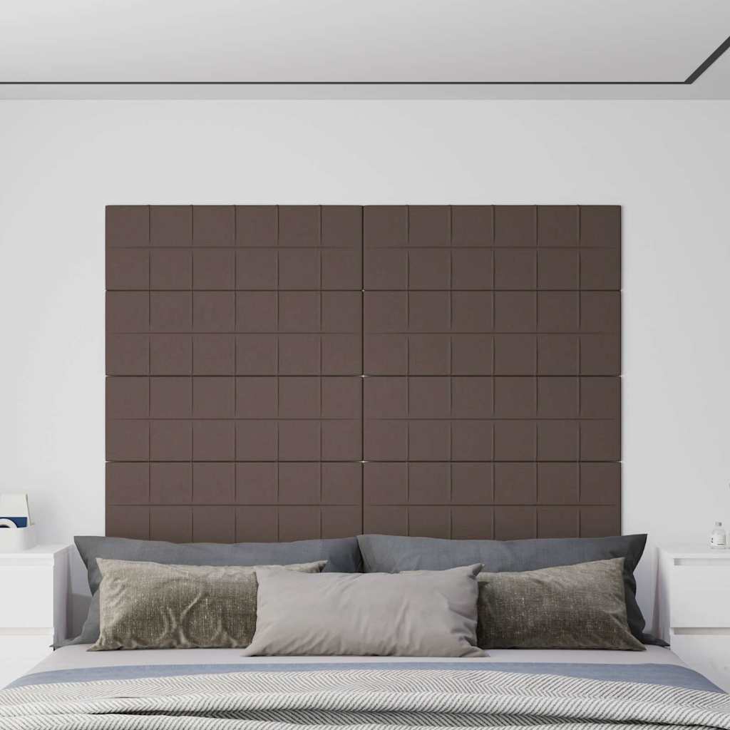 Πάνελ Τοίχου 12 τεμ. Taupe 90 x 30 εκ. 3,24 μ Υφασμα