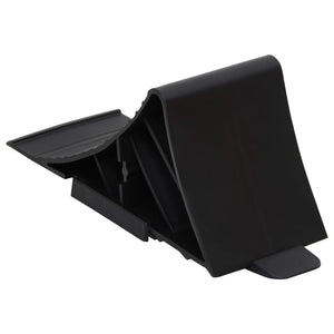 Σφήνες τροχών 2 τεμ. 25 x 10 x 11,5 εκ. από Πλαστικό - Pakobazaar