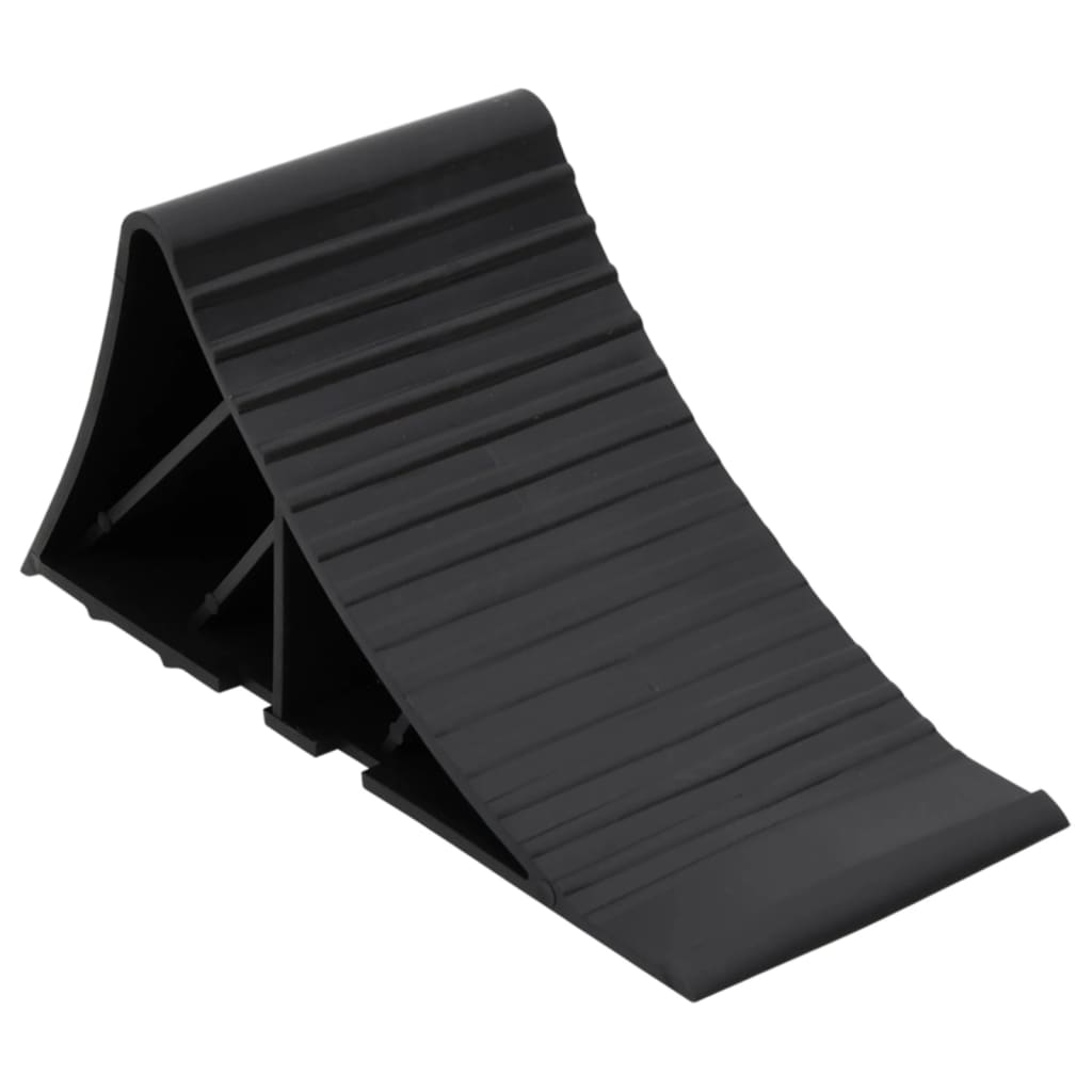 Σφήνες τροχών 2 τεμ. 25 x 10 x 11,5 εκ. από Πλαστικό - PAKOBAZAAR