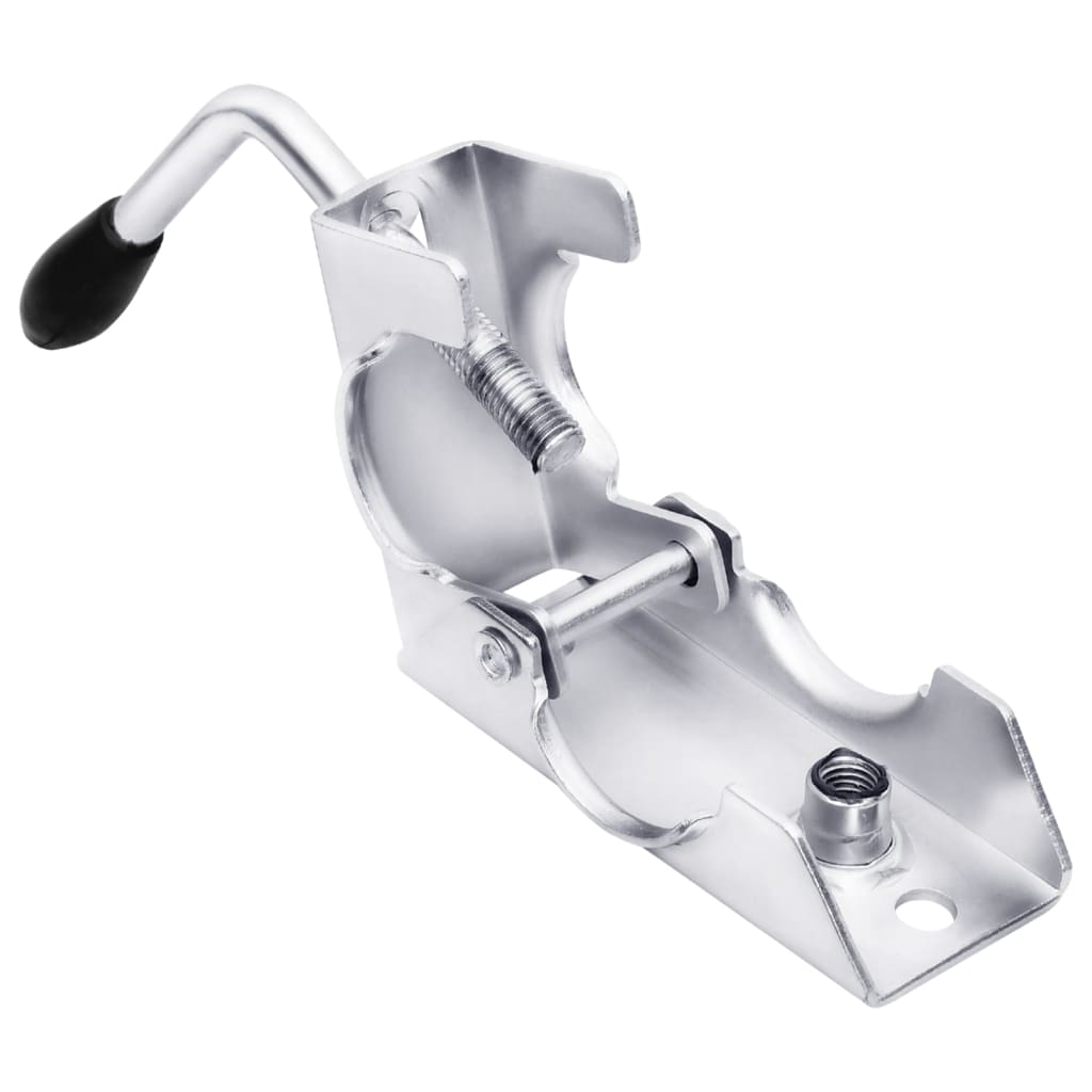 Ποδαράκι με Σφιγκτήρες 13,5x6,5x14 εκ. Γαλβανισμένος Χάλυβας - PAKOBAZAAR