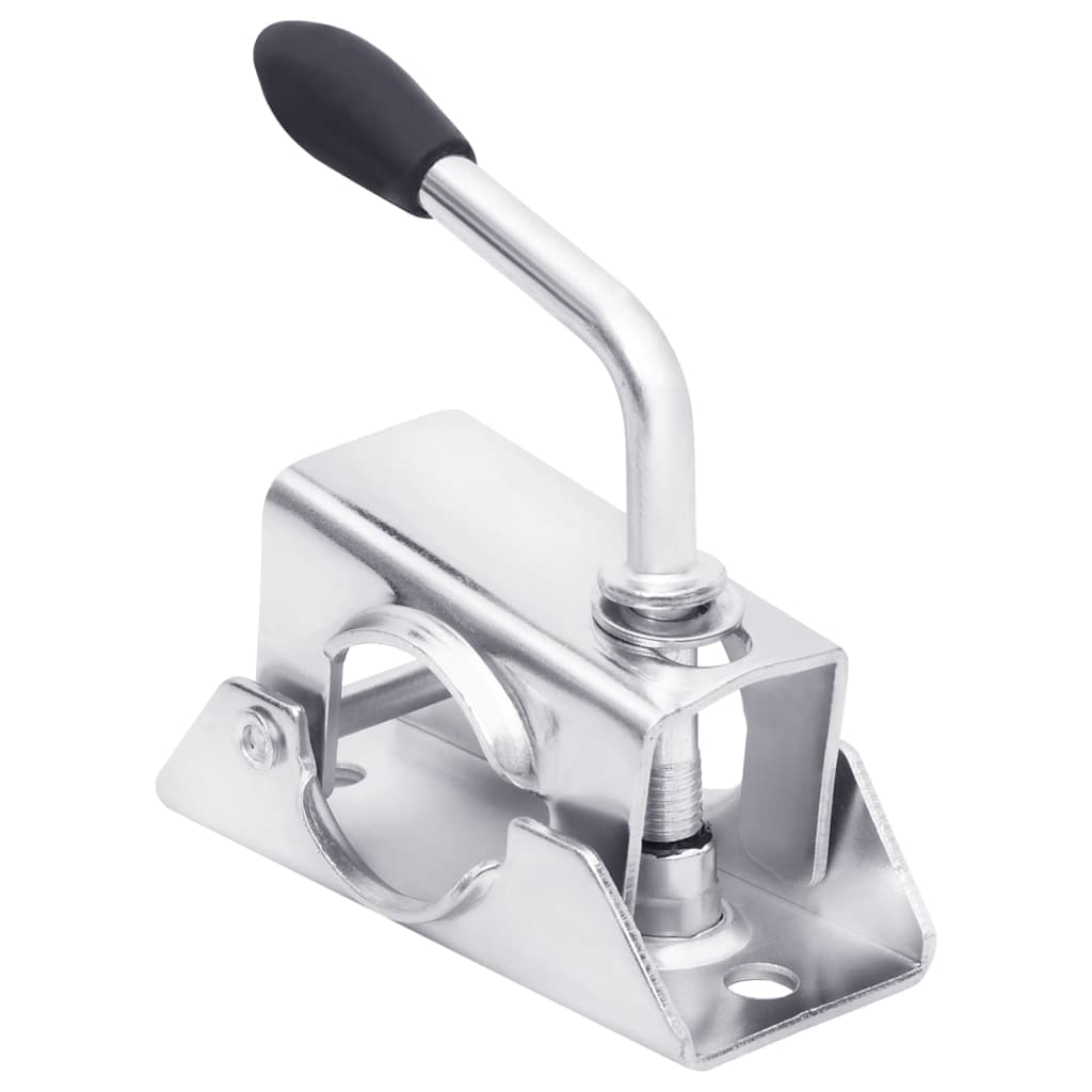 Ποδαράκι με Σφιγκτήρες 2Τεμ 13,5x6,5x14 εκ. Γαλβ. Χάλυβα - PAKOBAZAAR