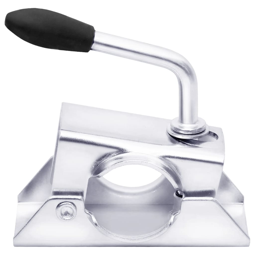 Ποδαράκι με Σφιγκτήρες 2Τεμ 13,5x6,5x14 εκ. Γαλβ. Χάλυβα - PAKOBAZAAR