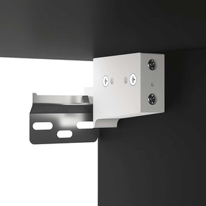 Έπιπλα Τηλεόρασης 2 τεμ. Μαύρα 80x30x30 εκ. Επεξεργασμένο Ξύλο - Pakobazaar